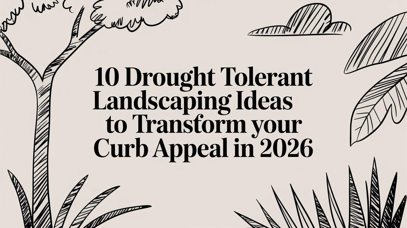 10 Drought Tolerant Landscaping Ideas to Transform Your Curb Appeal in 2026