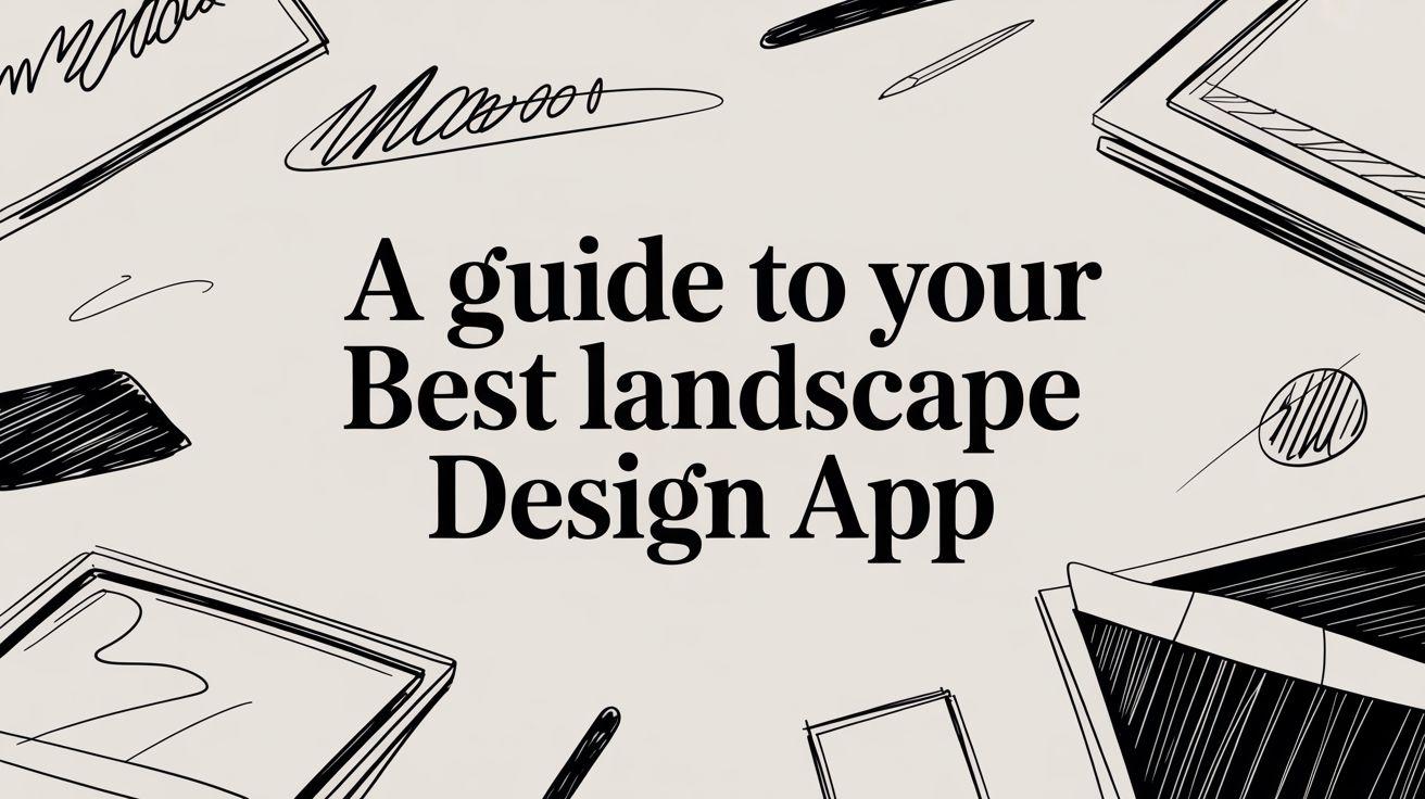 A Guide to Your Best Landscape Design App