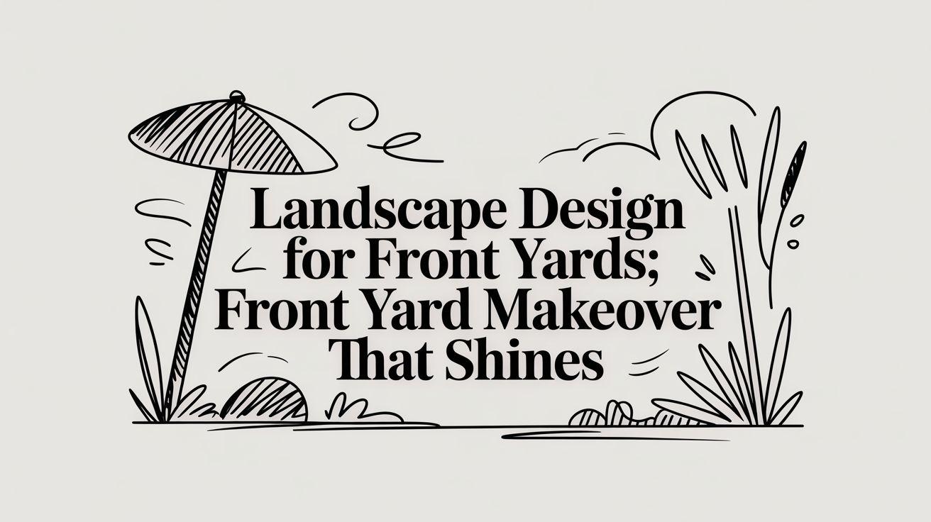 Landscape Design for Front Yards: Front Yard Makeover That Shines