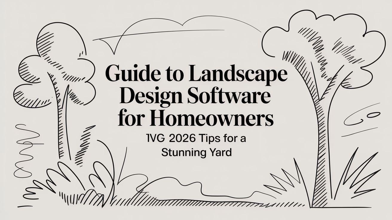 Guide to landscape design software for homeowners: 2026 tips for a stunning yard