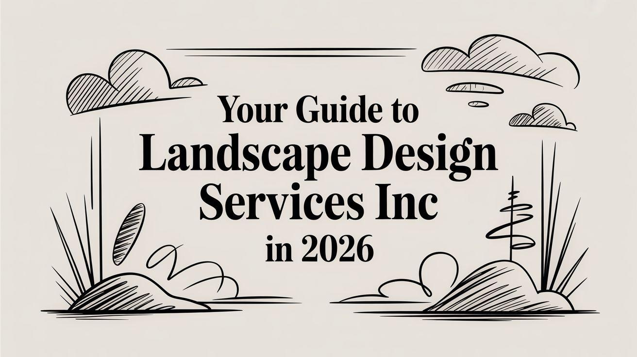 Your Guide to Landscape Design Services Inc in 2026