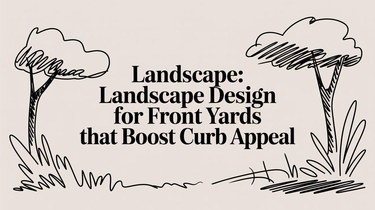 Landscape: landscape design for front yards that boost curb appeal