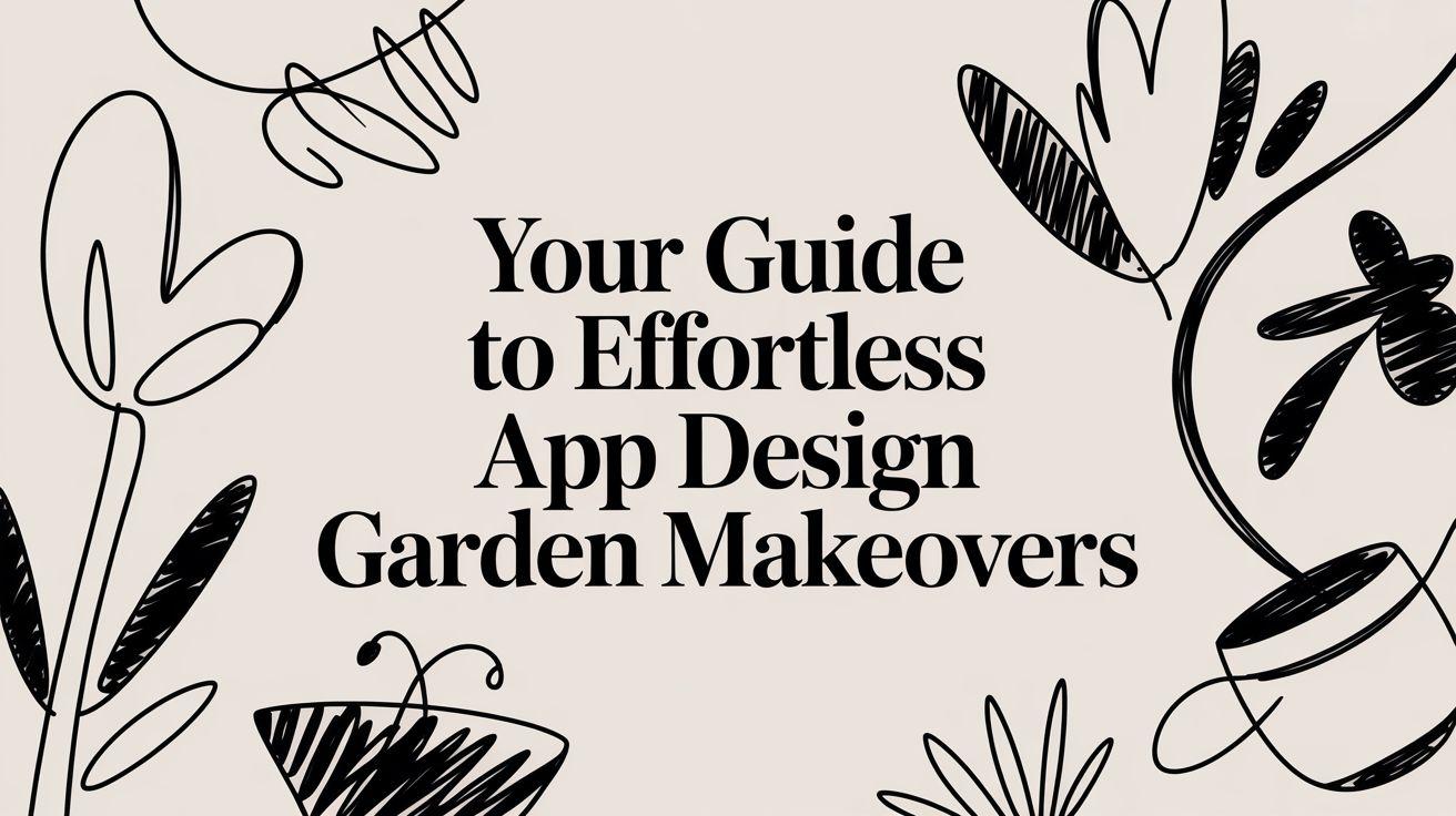 Your Guide to Effortless App Design Garden Makeovers