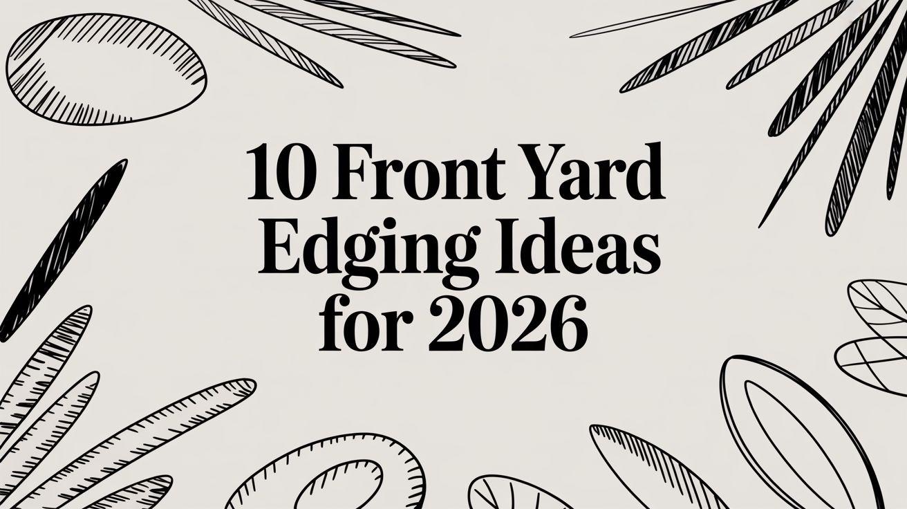 10 Front Yard Edging Ideas for 2026