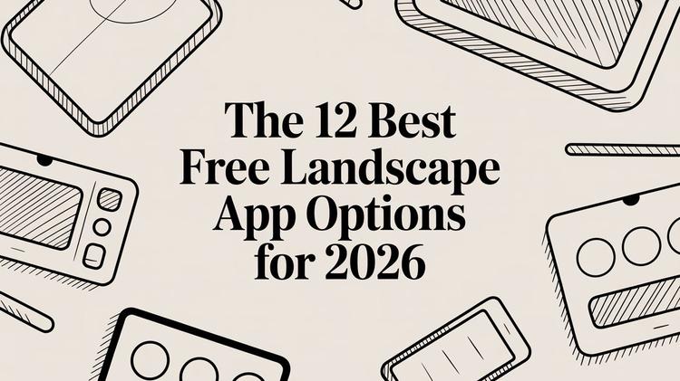 Landscape App The 12 Best Free Landscape App Options for 2026 | Curb Appeal AI
